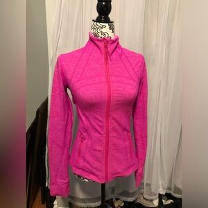 Lululemon vintage, define jacket, fuchsia pink size 6